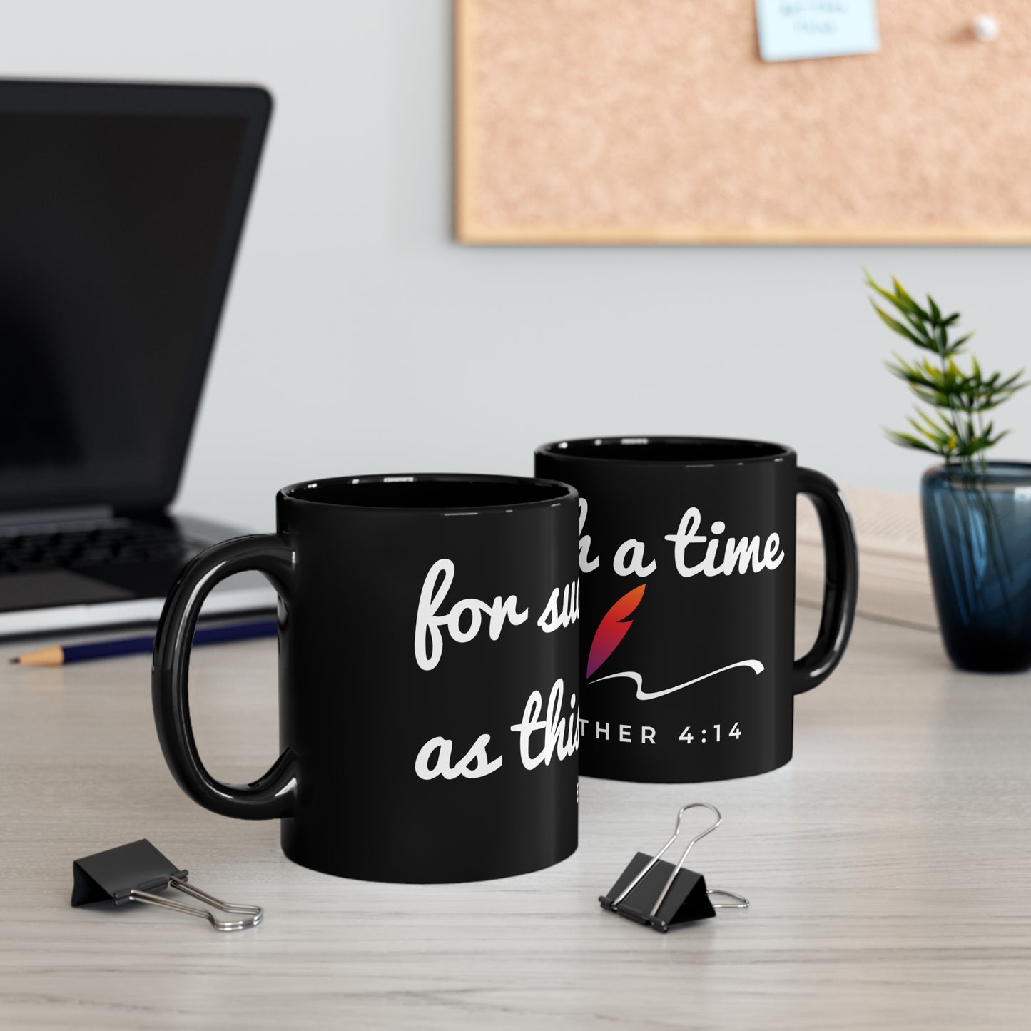 11oz Black Mug