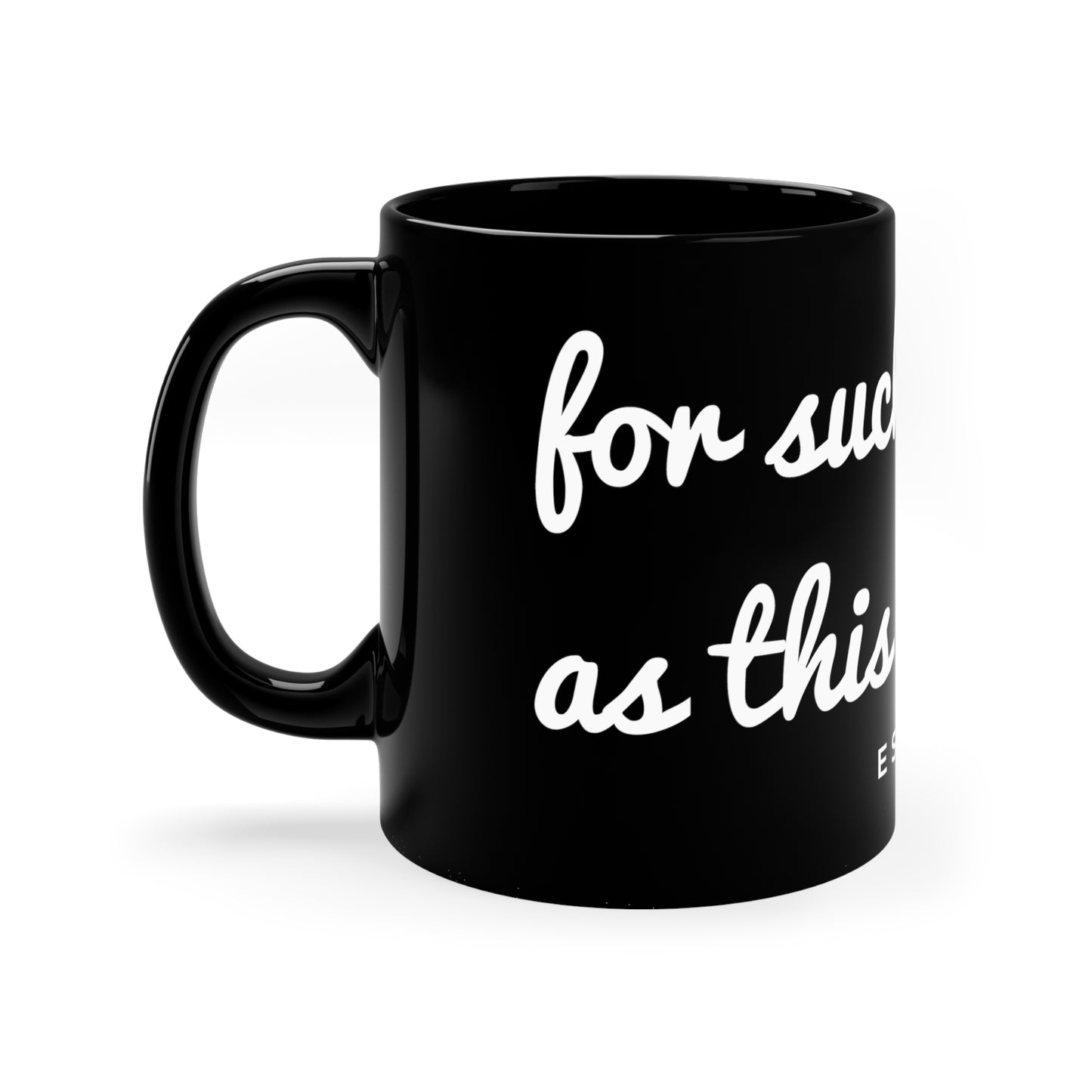 11oz Black Mug