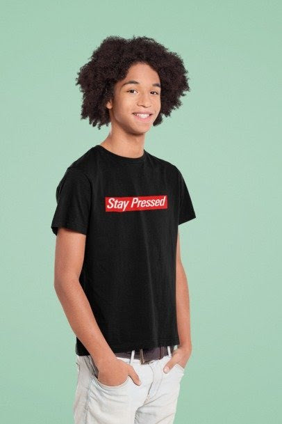 Supreme Girl's Black T-Shirt