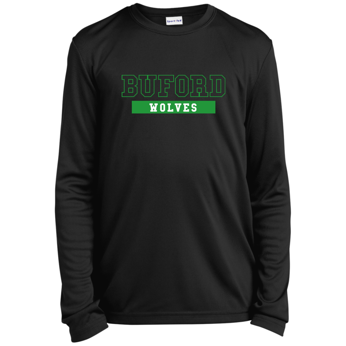 Buford Youth Long Sleeve Performance Tee