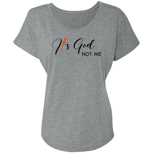 It's God Not Me Tri-Blend