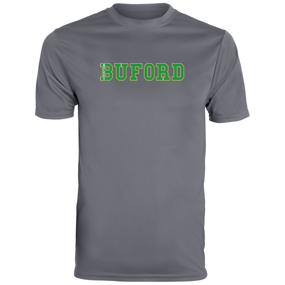 Buford Wolves Moisture Wicking Short Sleeve Tee