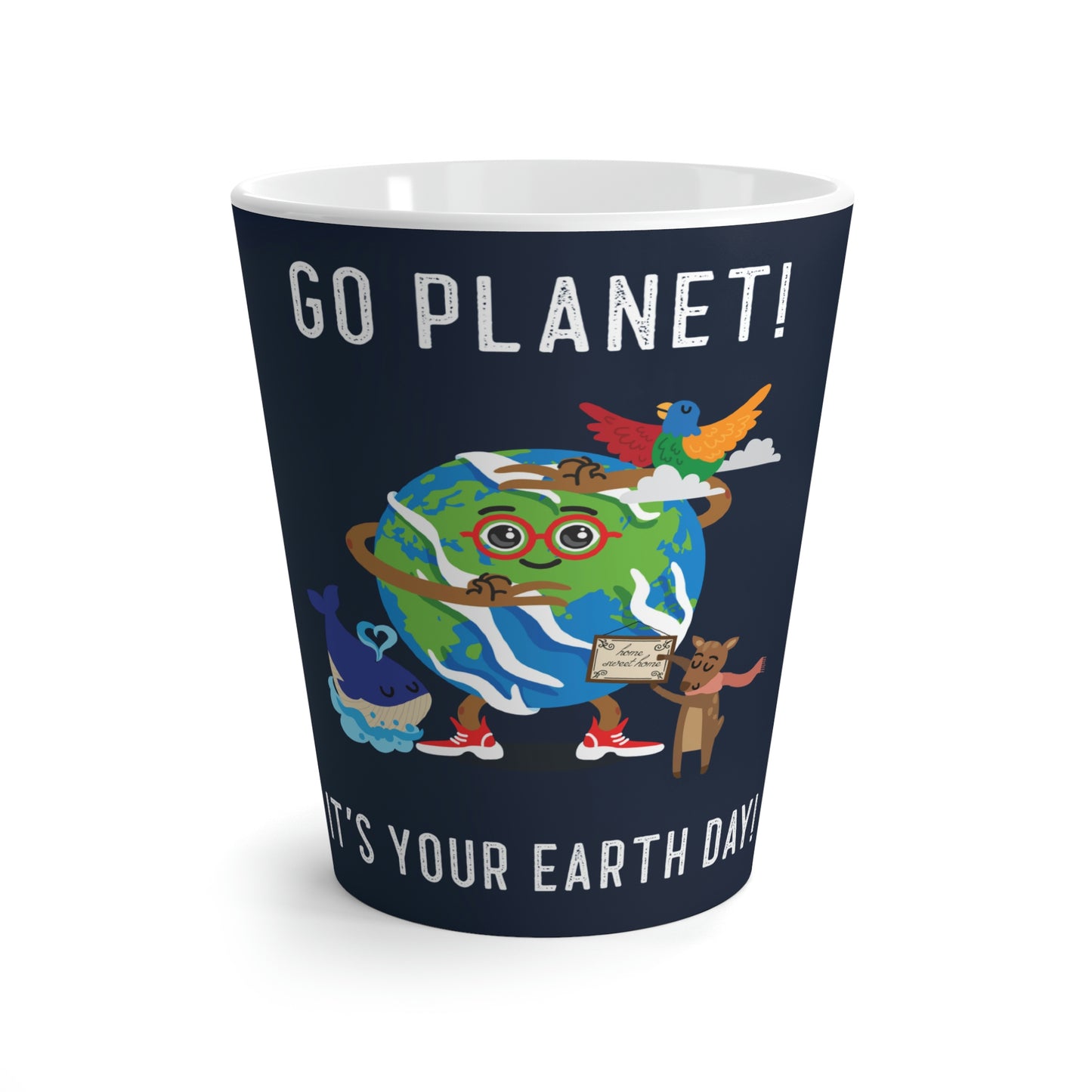 Earth Day Latte Mug
