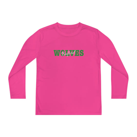 Hot Pink Long Sleeve Competitor Tee