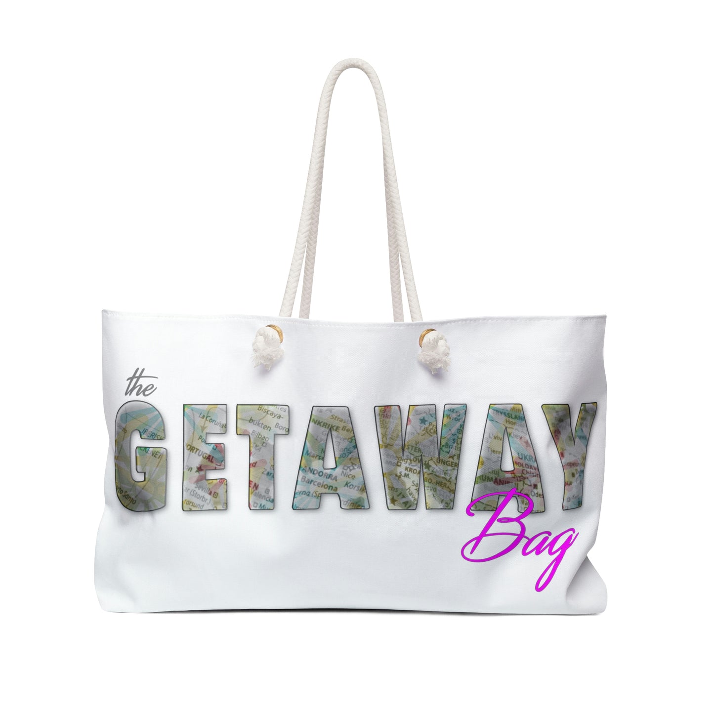 The Getaway Weekender Bag Featuring INTERNATIONAL Locations